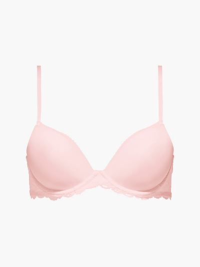 Calvin Klein Underwear HU767335 | Calvin Klein Seductive Comfort Push-Up Női Póló Melltartó Rózsaszí